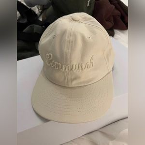 Communal chainstitch hat